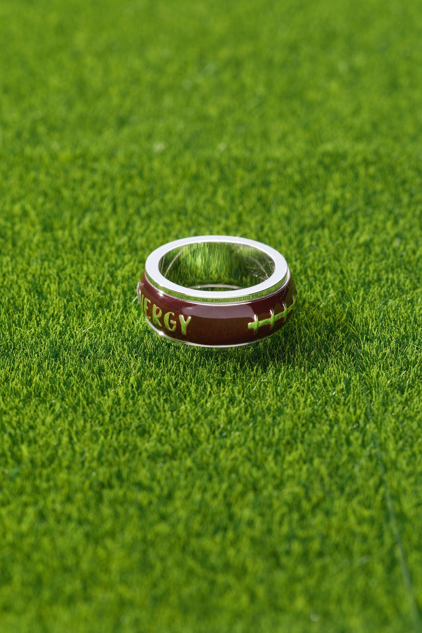 Football Fidget Ring