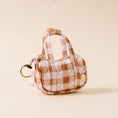 Load image into Gallery viewer, Itty Bitty Duffle Bag Charm-Maple Gingham

