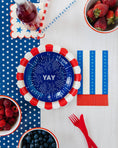Load image into Gallery viewer, Stripes with Fringe Guest Towel Napkin
