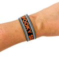 Load image into Gallery viewer, Spooky Season Halloween Embroidered Woven Bracelet
