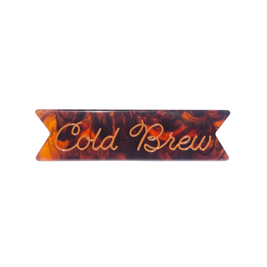 cold brew hair clip