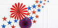 Load image into Gallery viewer, Multi Color Tissue Party Fans
