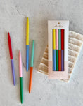 Load image into Gallery viewer, Slim Pens Set of Four | Duo-Tone Classic Rainbow
