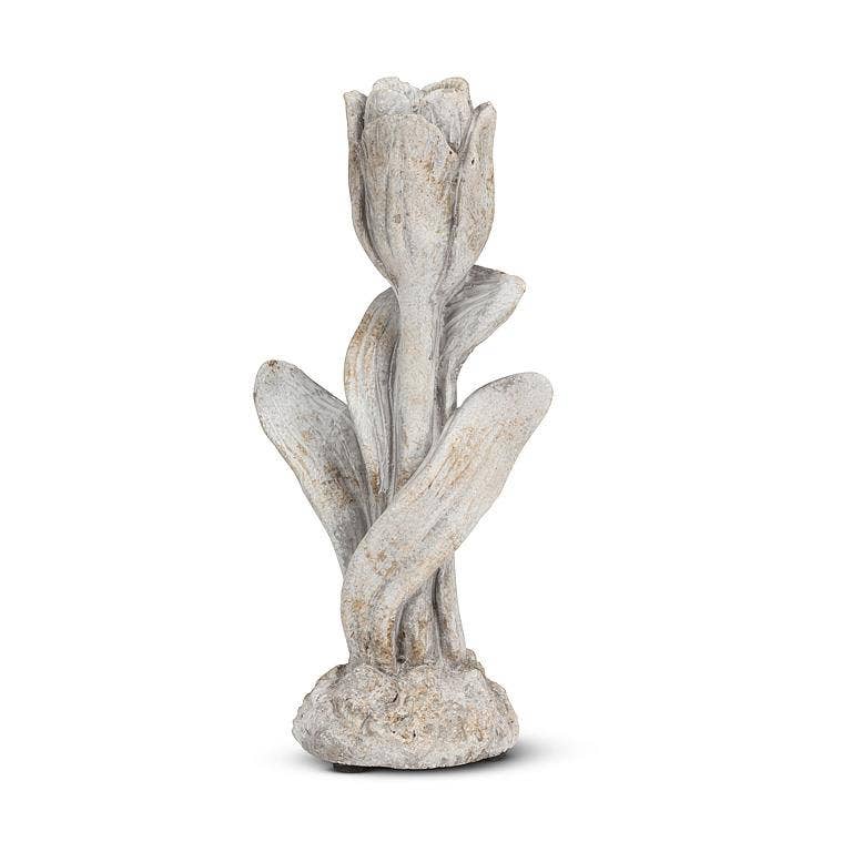 Tulip Stem Taper Holder-8"H