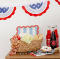 Load image into Gallery viewer, Hamptons Petite Stars Cocktail Paper Napkin
