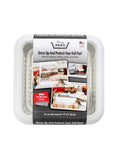 Load image into Gallery viewer, Square Set - 8x8 Pan Frame w/ Lid & Serving Spoon - White
