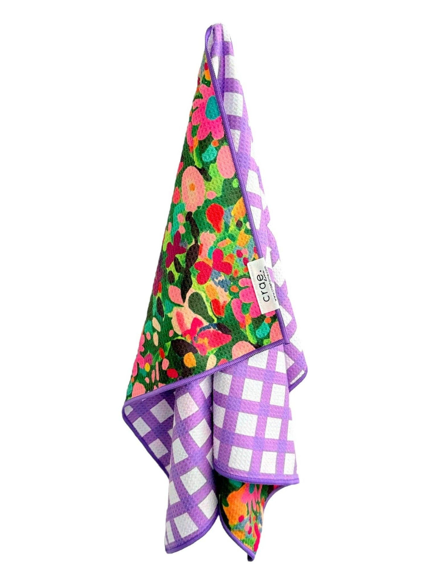 Violet: Reversible Hand Towel