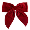 Load image into Gallery viewer, red velvet bottle bow
