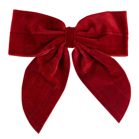 red velvet bottle bow