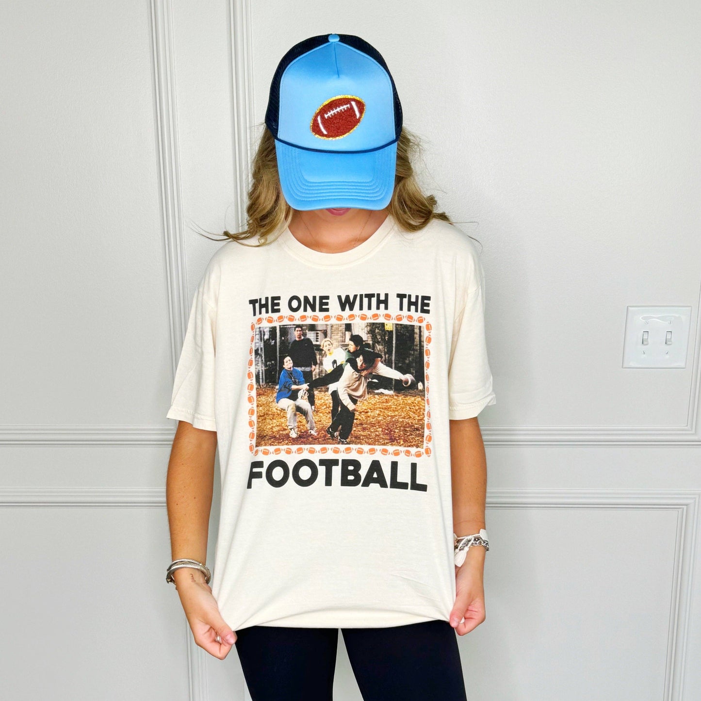 The One With The Football Tee