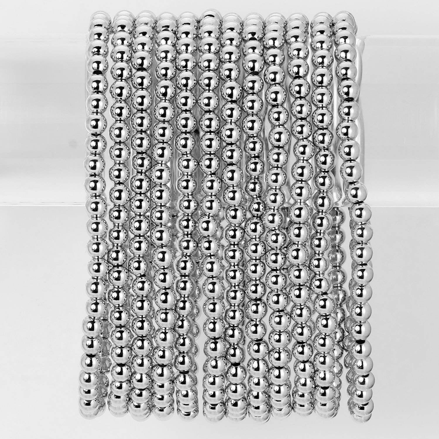 4mm Bead Stretch Bracelet