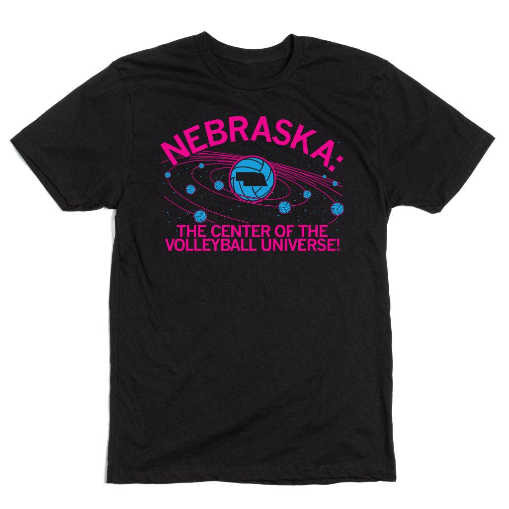 Nebraska - volleyball universe tee