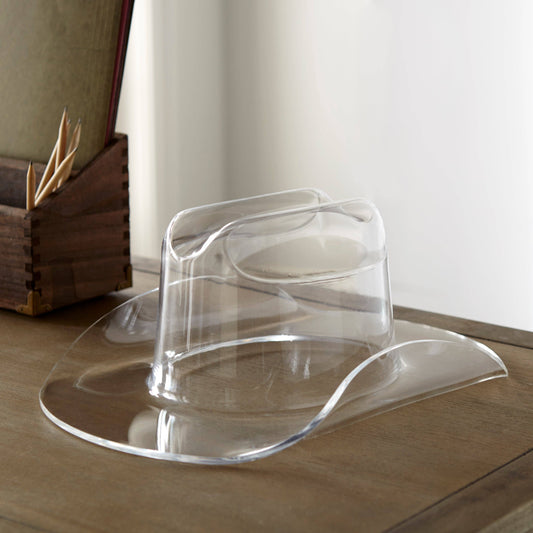 large acrylic cowboy hat