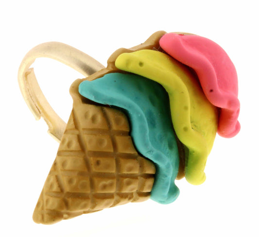 KIDS ice cream adjustable ring