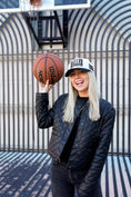 Load image into Gallery viewer, Baller - Black Vintage Trucker Hat
