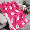 Load image into Gallery viewer, Ghost Patterned Throw Blanket
