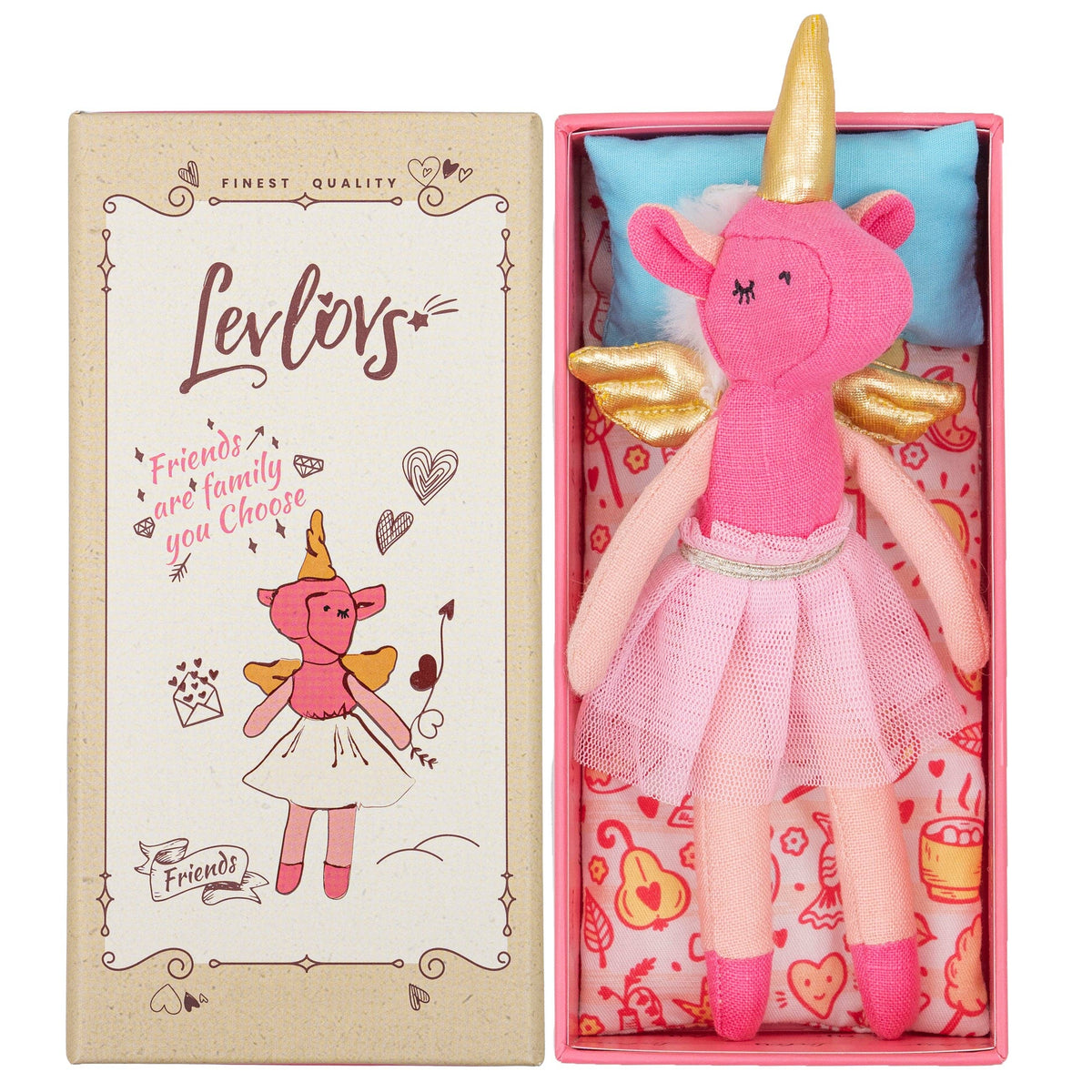 Mimi the Unicorn in a box