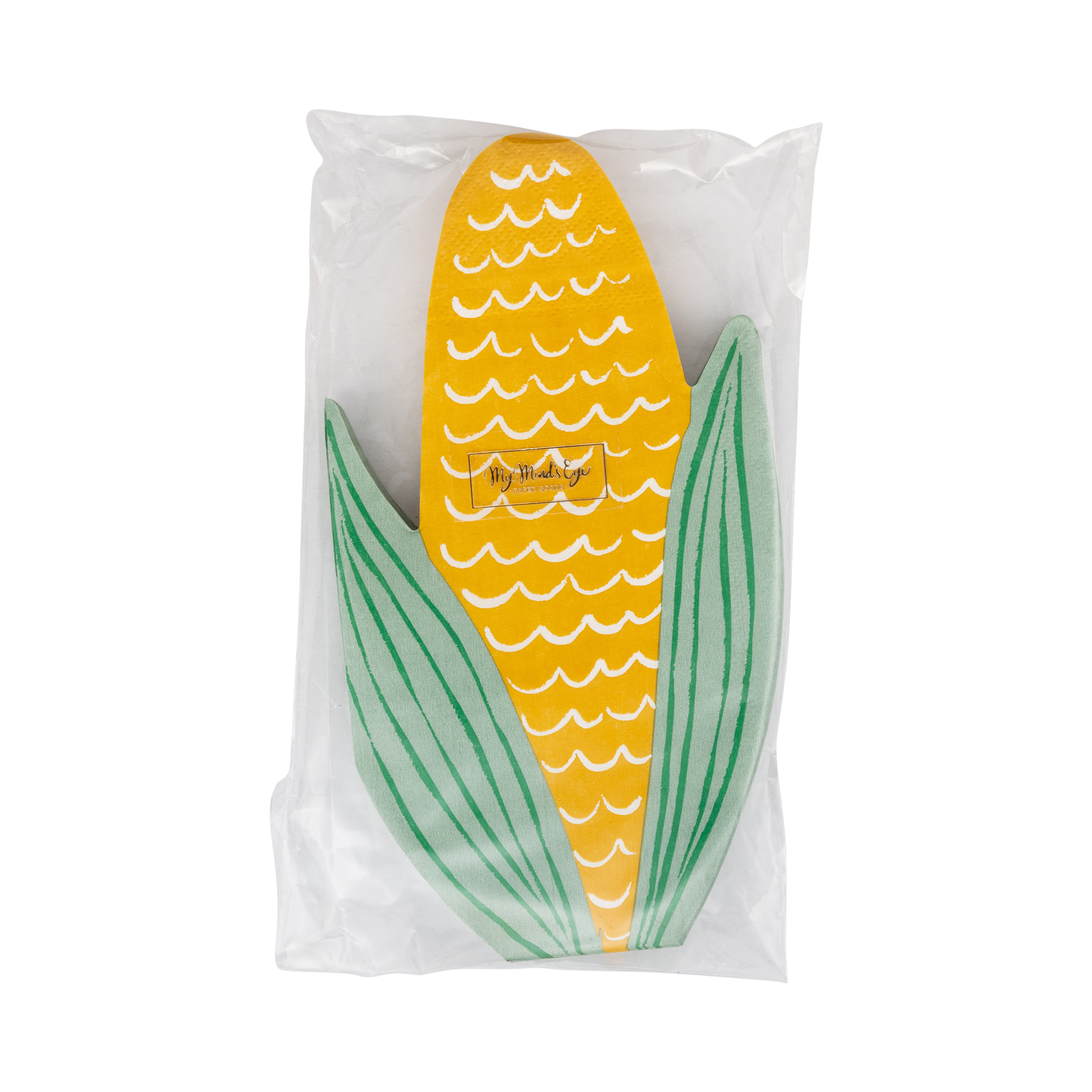 Corn Shaped Paper Napkins