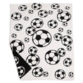 Load image into Gallery viewer, Soccer Ball Print Cozy Soft Throw Blanket
