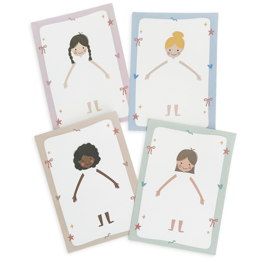 design-a-doll girls pretend play notepad