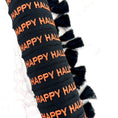 Load image into Gallery viewer, Happy Halloween Embroidered Woven Bracelet

