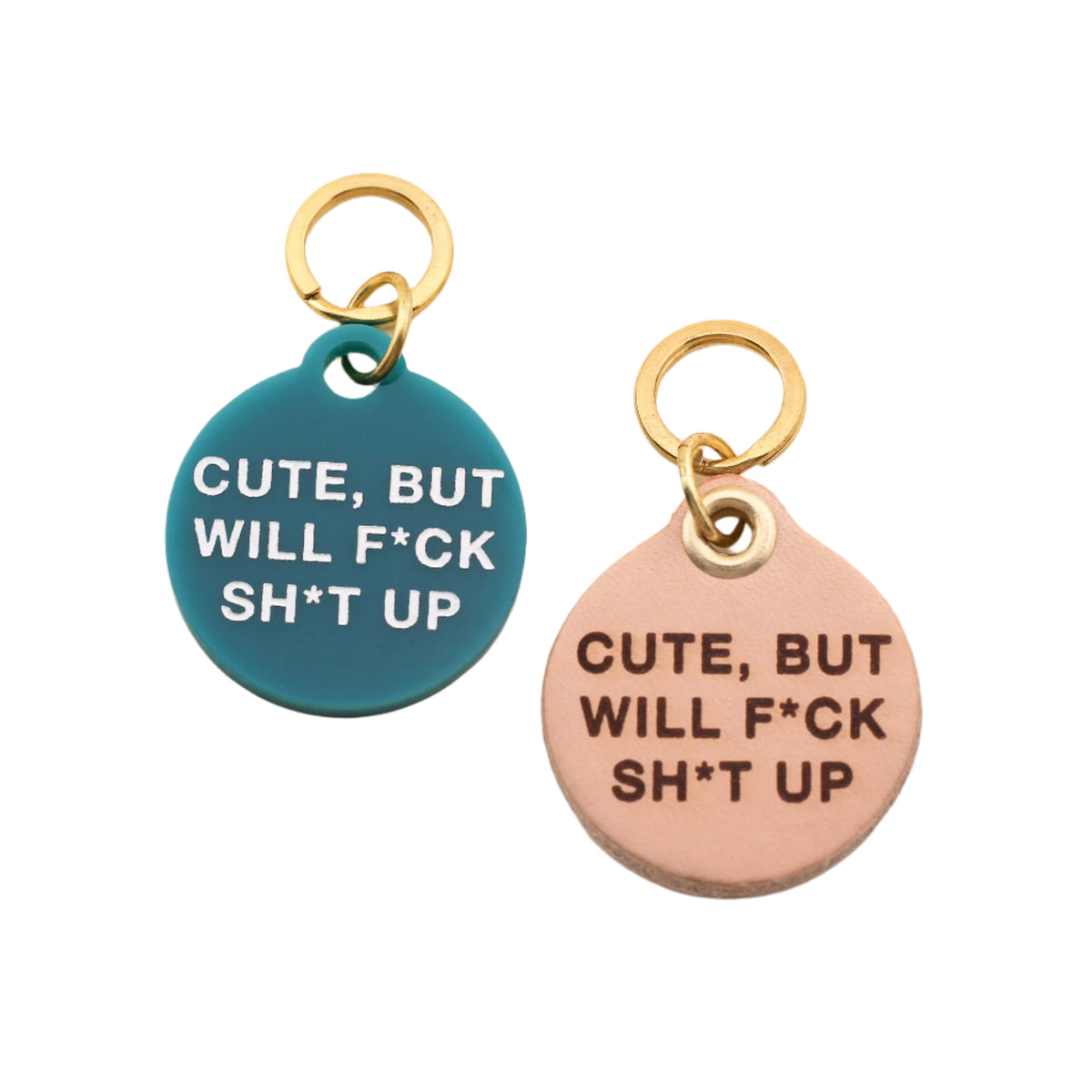 cute but will f*ck sh*t up pet tag