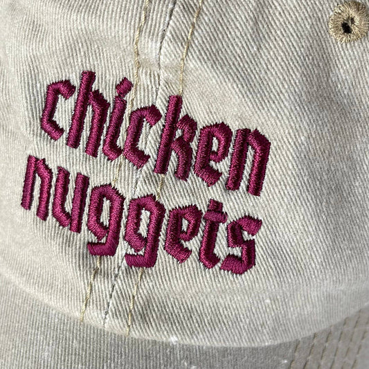 chicken nuggets dad hat