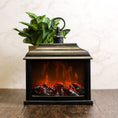 Load image into Gallery viewer, Black Traditional Fireplace Lantern
