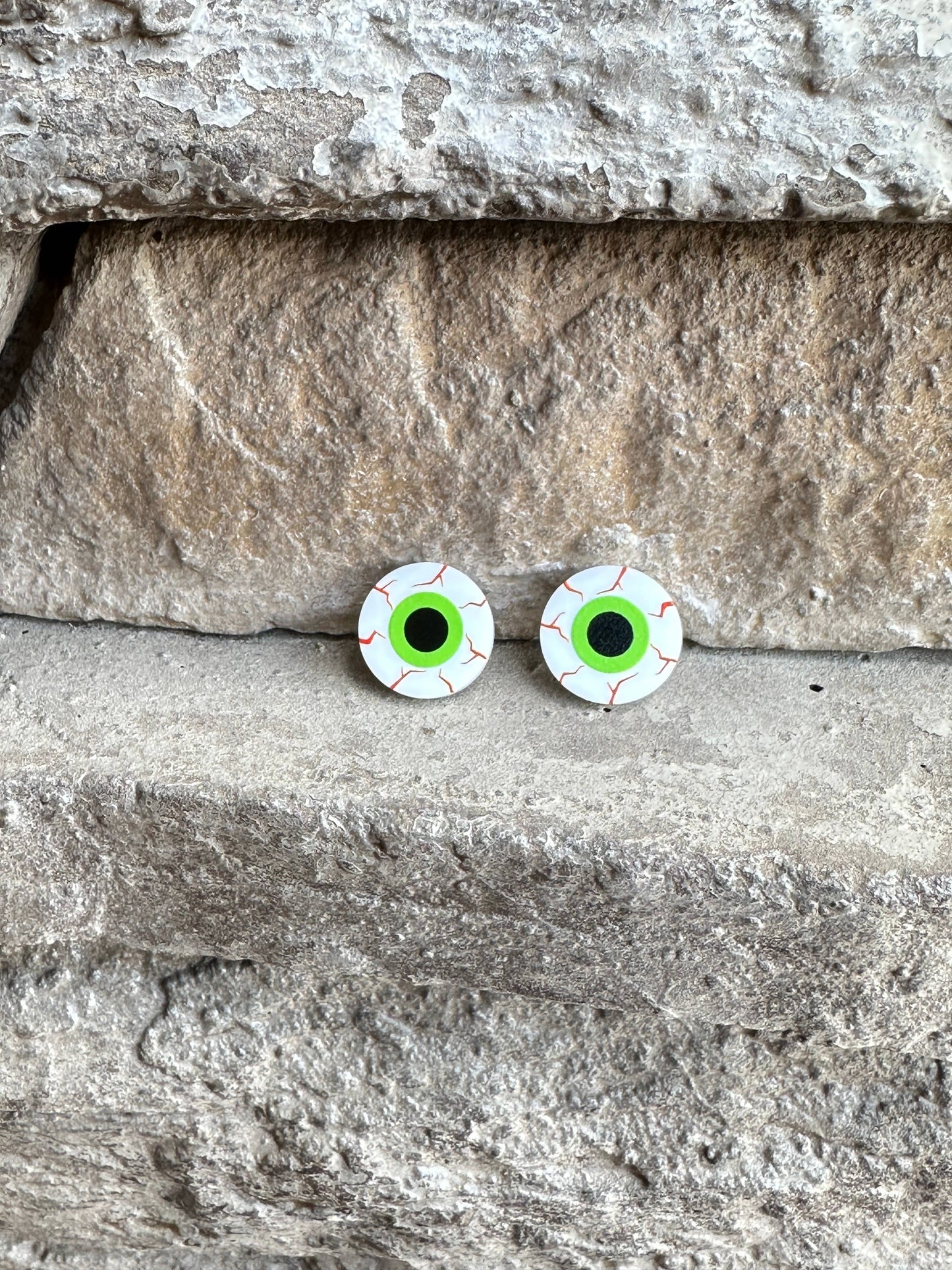 Eyeball Stud Earrings | Halloween Earrings