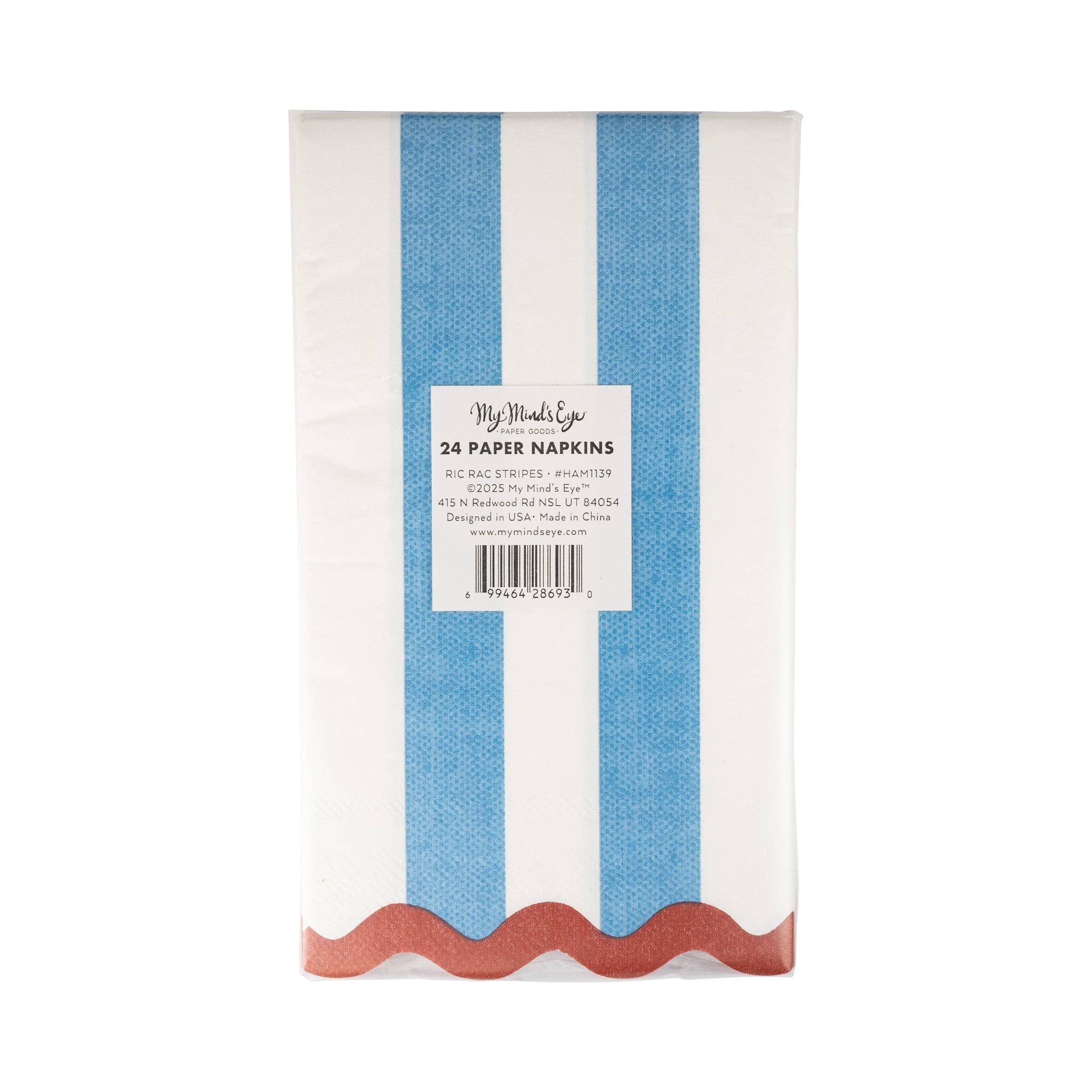 Hamptons Stripes Dinner Napkin