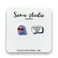 Load image into Gallery viewer, she doesn't even go here! earrings
