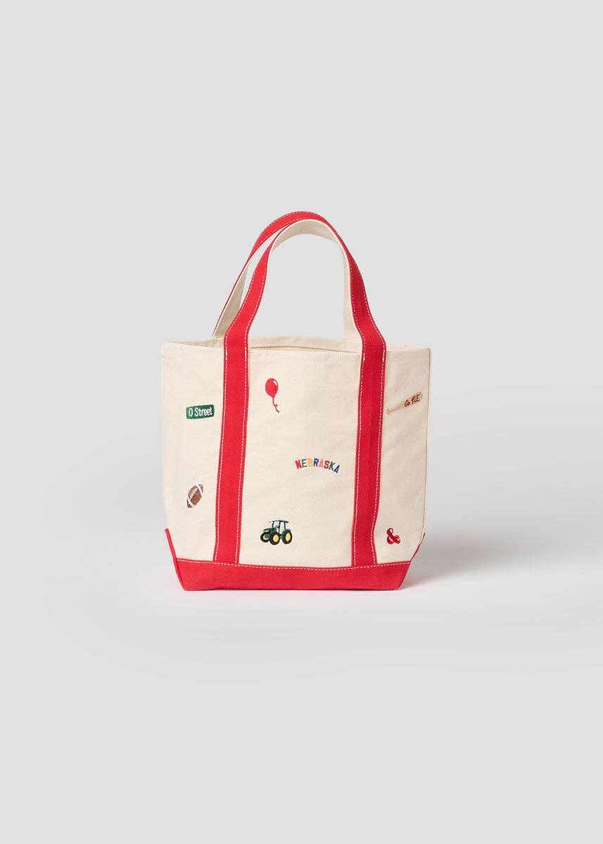 Nebraska Icons Small Tote