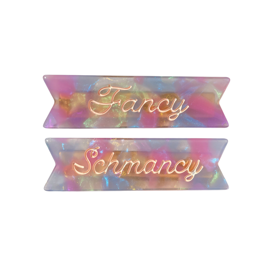 fancy schmany hair clip
